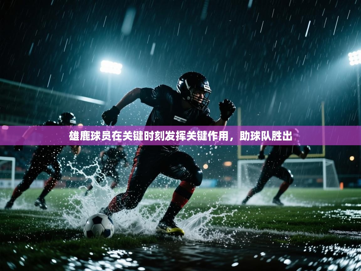 雄鹿球员在关键时刻发挥关键作用，助球队胜出